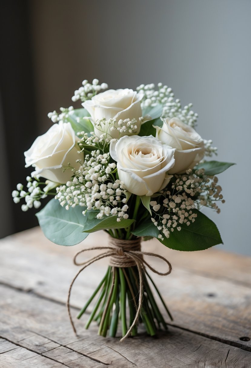 25 Timeless Small Simple Wedding Bouquet Ideas for Charming and Effortless Brides