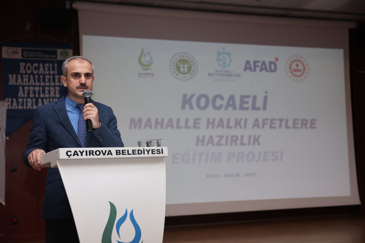 Çayırova'da Mahalle Halkı Afet Eğitimine Başladı!