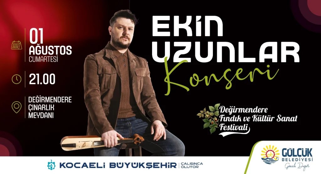 Ekin Uzunlar Değirmendere’de sahne alacak