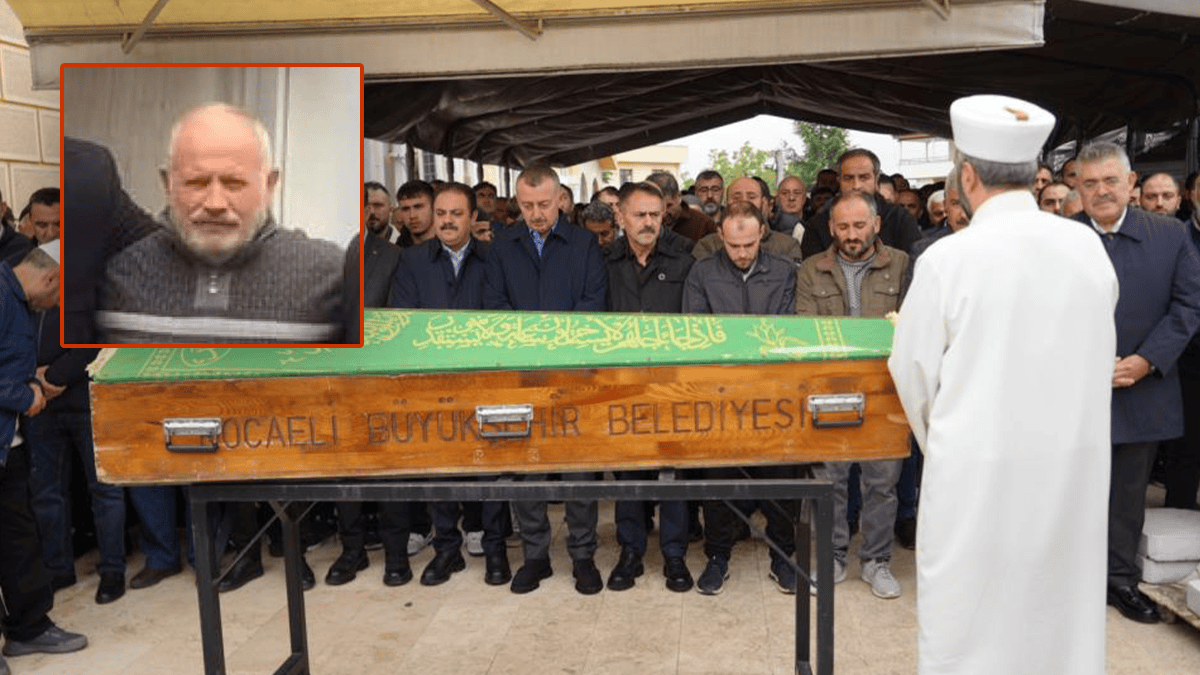 Sel sularına kapılan eski muhtar son yolculuğuna uğurlandı