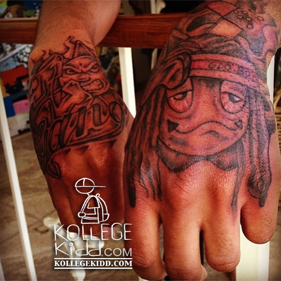 Tadoe Gets Glo Gang Tattoos | Welcome To Kollegekidd.com 580_x_580_png