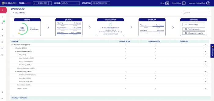 Konsolidator Pricing Plans for Finance Teams