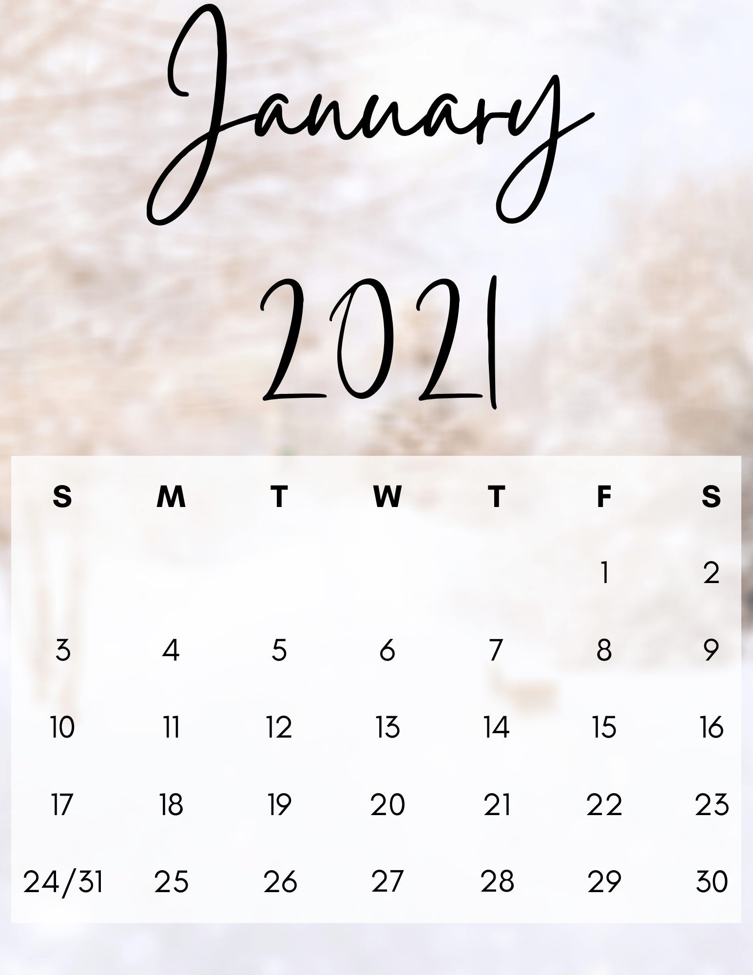 Browse our selection that includes wall calendars, desktop calendars and even wall stickers. January 2021 Calendar 10 Free Printable Designs