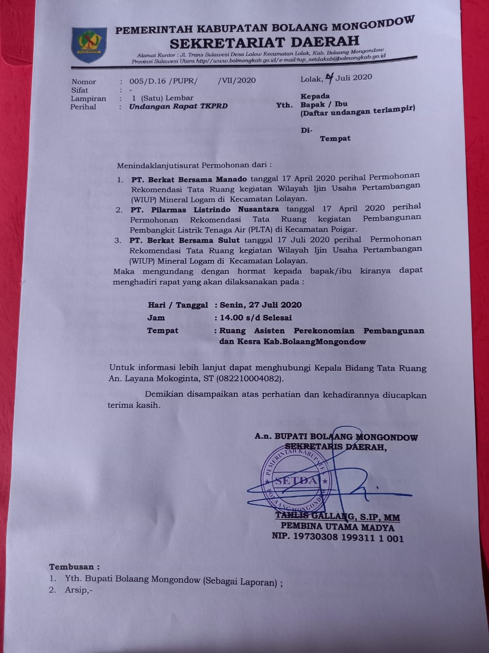 Kehadiran Pt Bbs Dan Pt Bbm Di Tanoyan Dapat Penolakan Keras Kotamobagupost Com