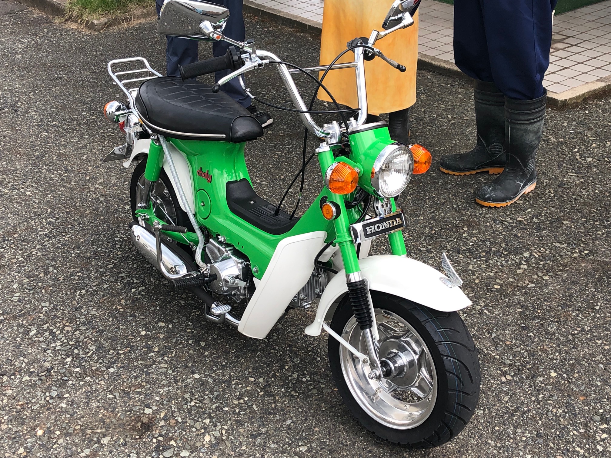 ホンダ シャリー 再メッキ | 工房 堀めっき
