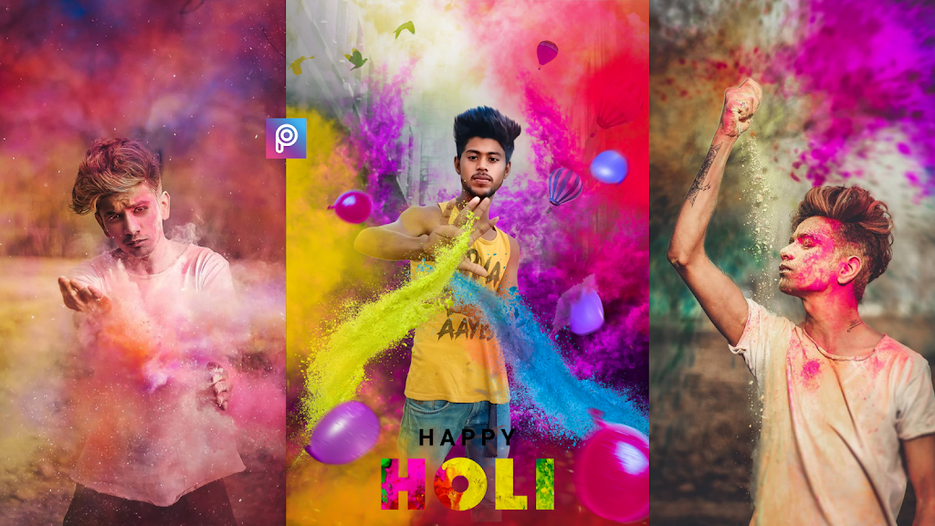 Picsart background png is about is about festival of colours tour, holi, color, gulal, festival. Holi Photo Editing Background And Png Download Hd