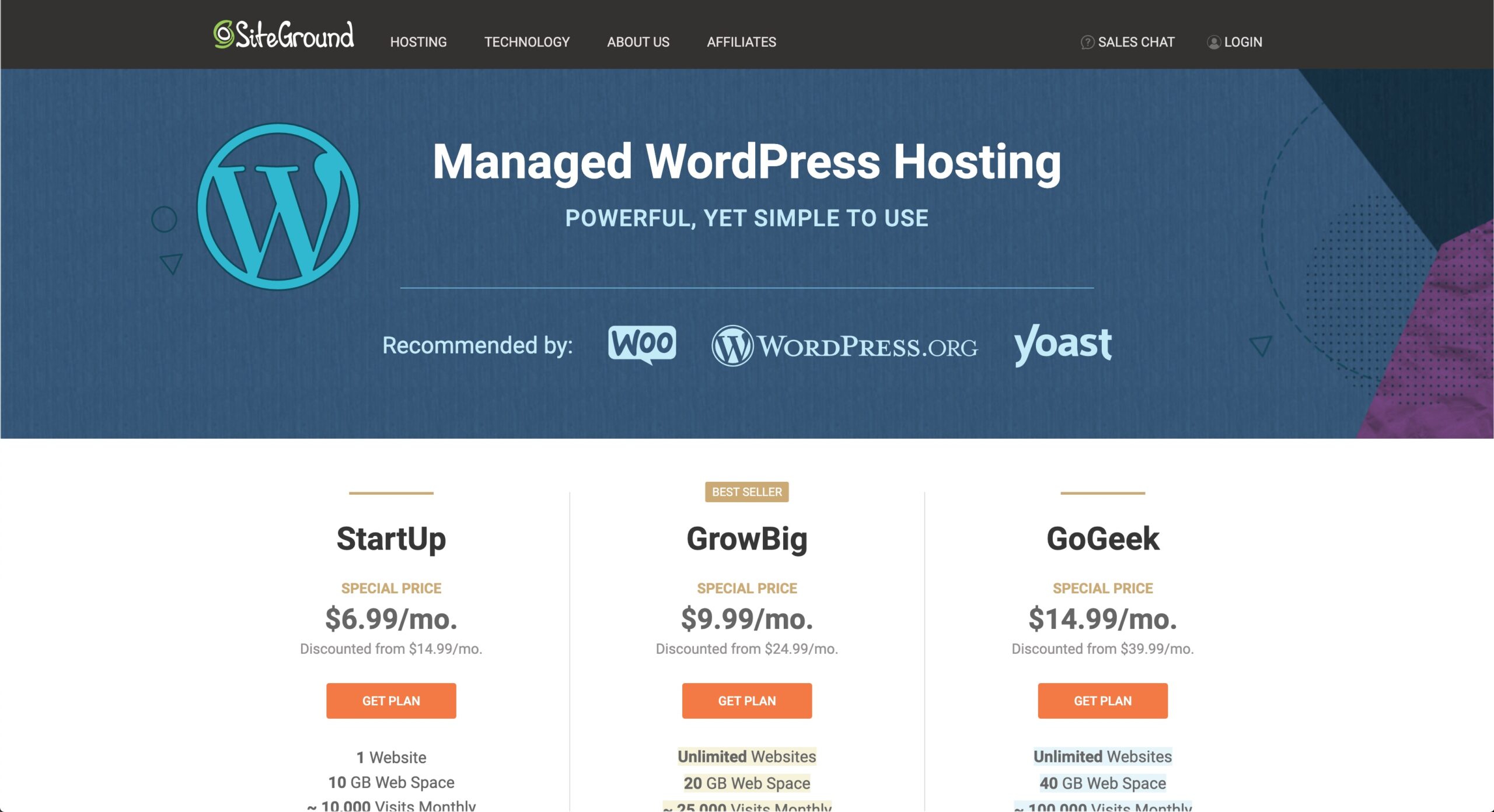I work in the web performance industry and have used hundreds of hosts over the past 12 years. managed-wordpress-hosting-siteground - Kristi Hines