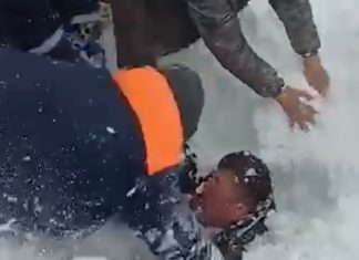 Жалал-Абад облусунда кар көчкүнүн алдында калган төрт адам куткарылды