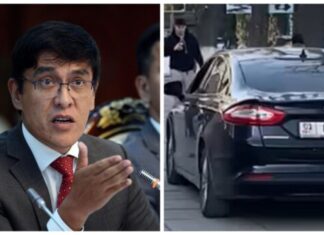 Байсаловдун айдоочусу унаага жасалма номер такканы жана тротурада айдаганы үчүн айыпка жыгылды