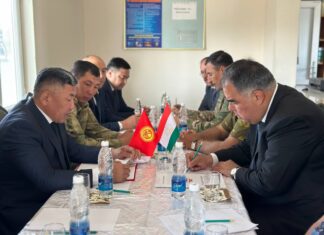 Кыргызстан менен Тажикстан чек ара аймагында аскердик дрондорду учурбоону макулдашышты