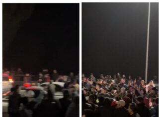 «Манас» аэропортунун жолунда унаа менен жарышып, милицияга каршылык көрсөткөндөргө иш козголду