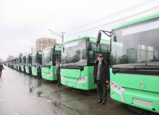 Ошко мартта алынып келген 100 автобус каттамга чыгат