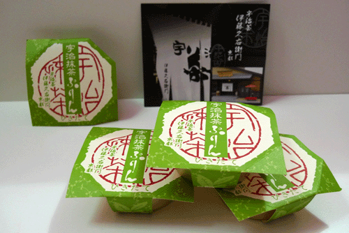 京都「伊藤久右衛門」的【宇治抹茶布丁】