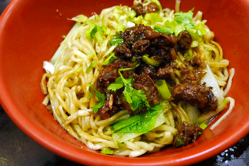 超美味！香噴噴的乾意麵＆魚酥羹