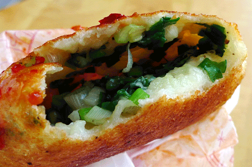 礁溪美食②三星蔥餅