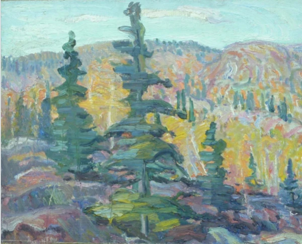 Oublie Et Retrouve Le Peintre Canadien George Paginton