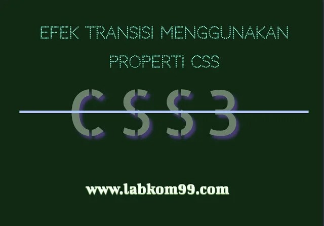 Efek Transisi CSS Dasar Belajar HTML5 Dengan Mudah
