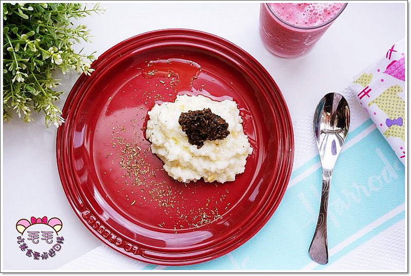 料理食譜 》松露牛奶起司燉飯Risotto。低脂芝司樂取代雙色cheese，更清爽更好吃♥松露空就是要自己做松露燉飯!