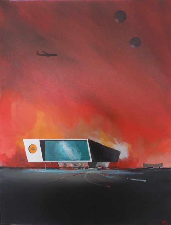 Michael Murphy - Structure 2 Division 31 Michael Murphy - Structure 2 Division 31. acrylic on canvas, 18x24", $1200