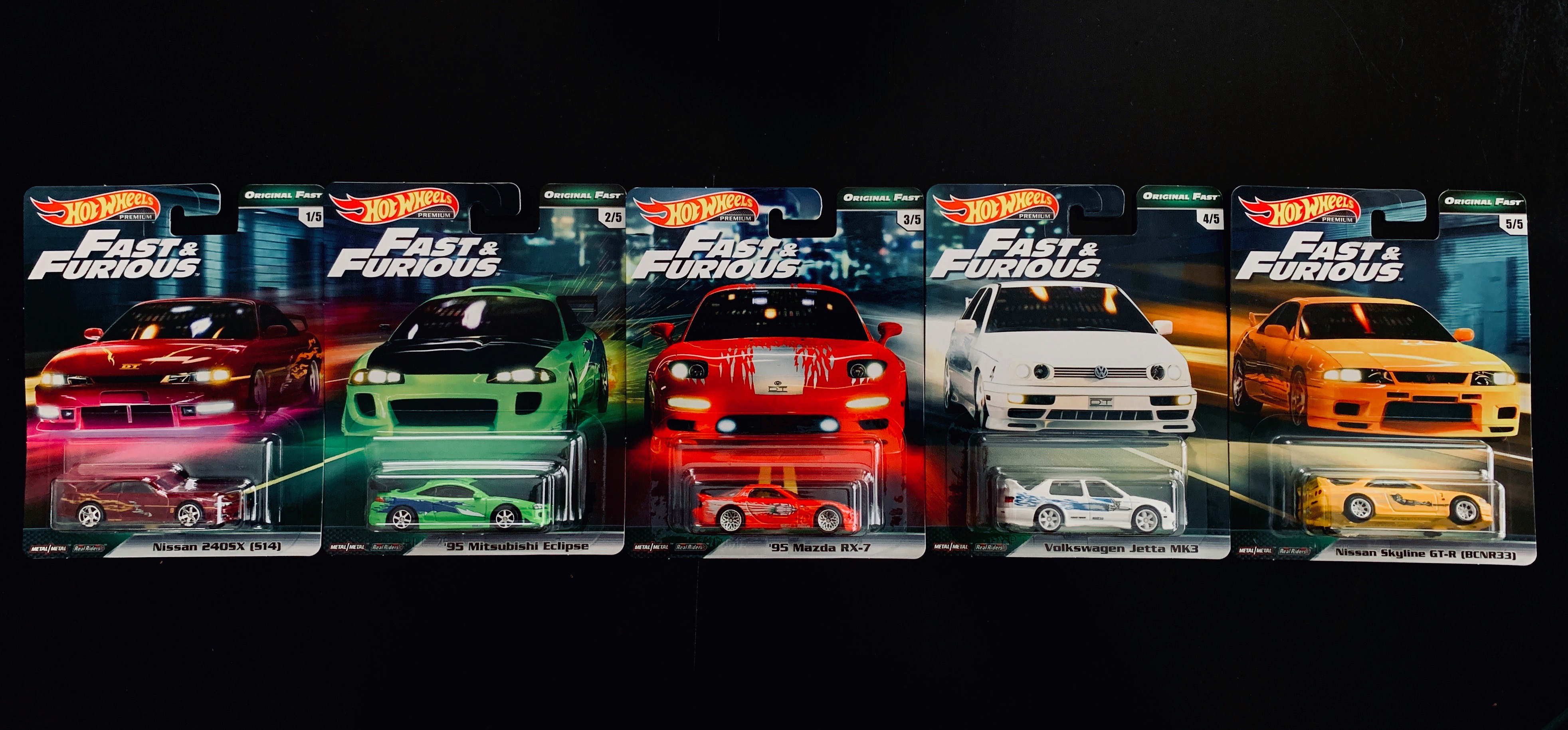 Showcase Hot Wheels Premium Fast & Furious Original Fast LamleyGroup