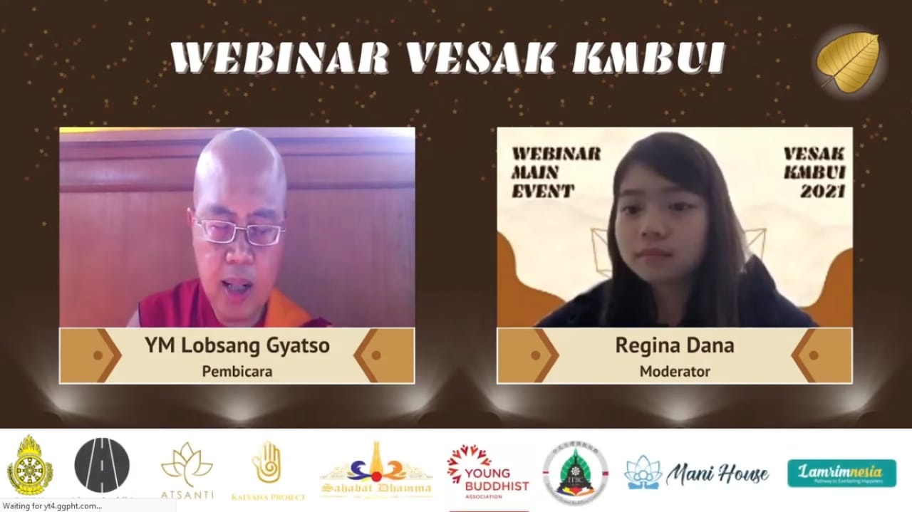 Liputan Vesak KMBUI 2021 - Membebaskan Diri dengan Paramita - Lamrimnesia
