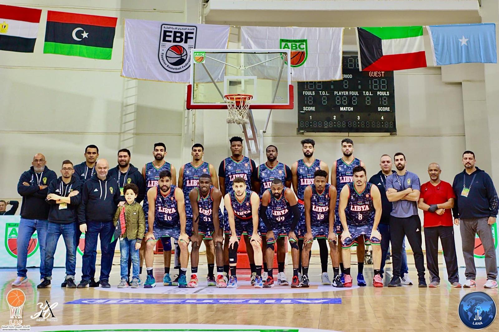 المنتخب الوطني لكرة السلة يلتقي اليوم المنتخب الجزئري في منافسات البطولة العربية .