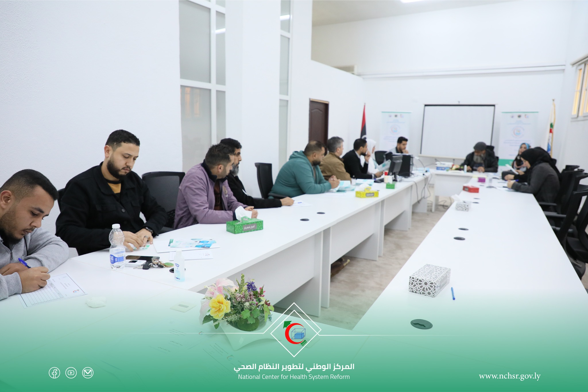 المركز الوطني لتطوير النظام الصحي يقيم ورشة عمل بعنوان ( الإعلام ودوره ) .
