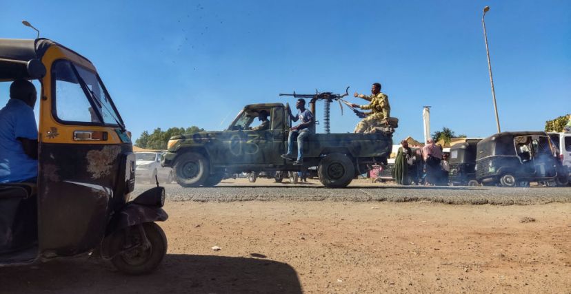 الحرب في السودان تؤدي إلى نزوح حوالى ثمانية ملايين شخص.