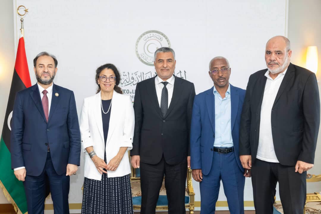 تكالة يبحث مع خوري مستجدات الوضع السياسي في ليبيا .
