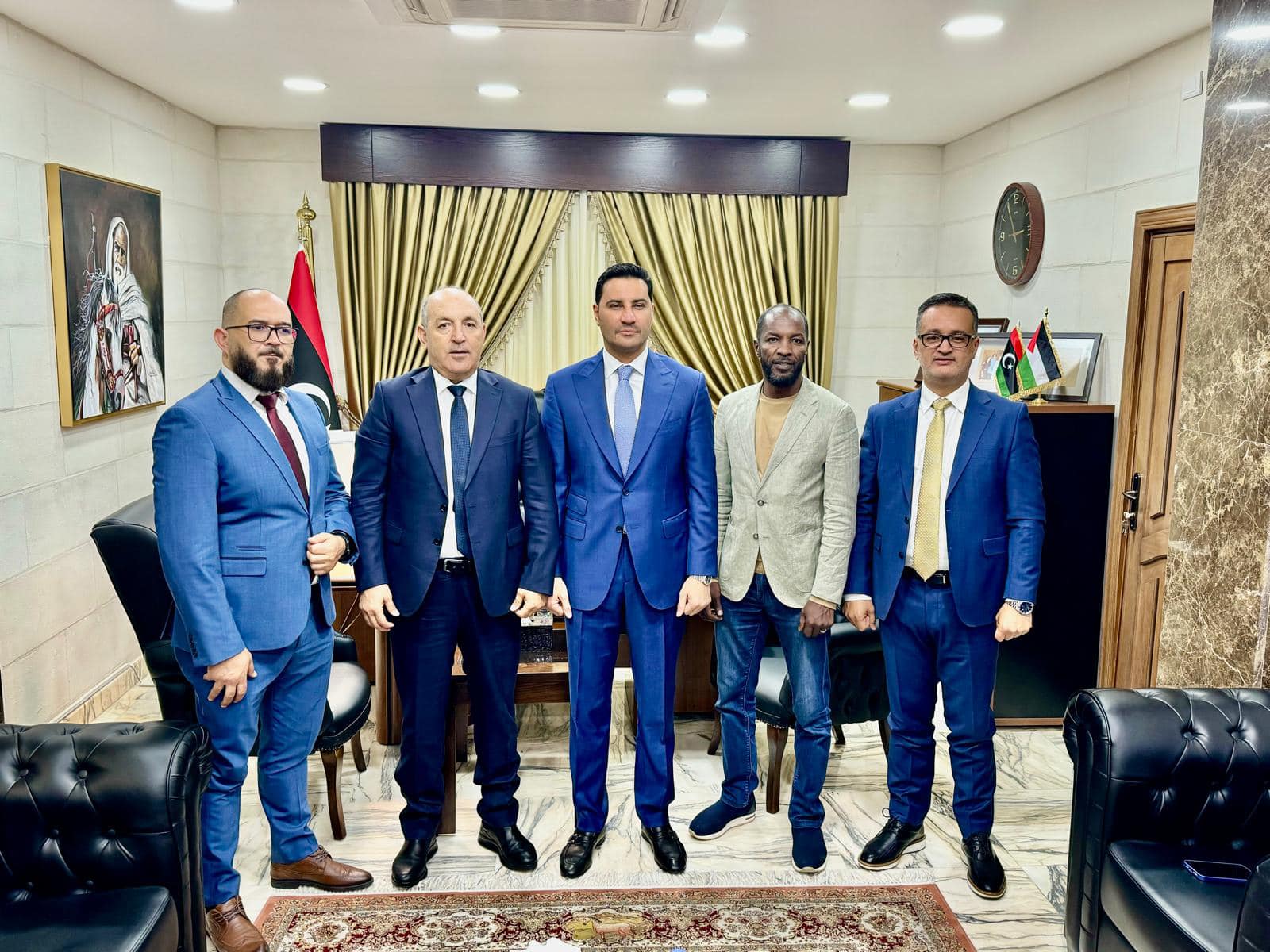 سفير ليبيا في الاردن : حريصون على متابعة كافة الاستثمارات الليبية والحفاظ عليها وحلحلة كل المعوّقات التي تواجهها .