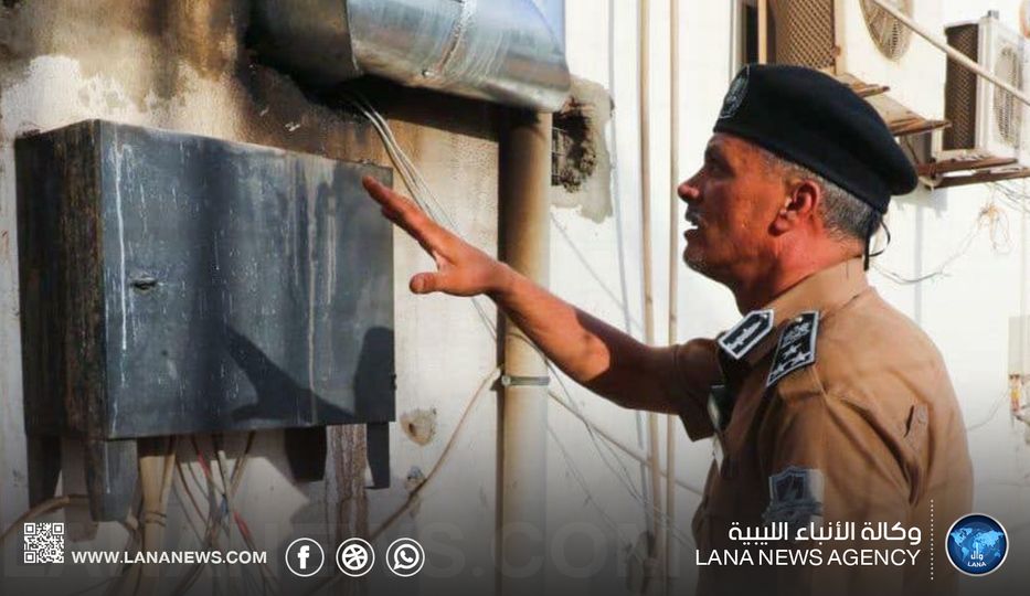 حملة للحد من التعديات على شبكة الكهرباء في بنغازي .