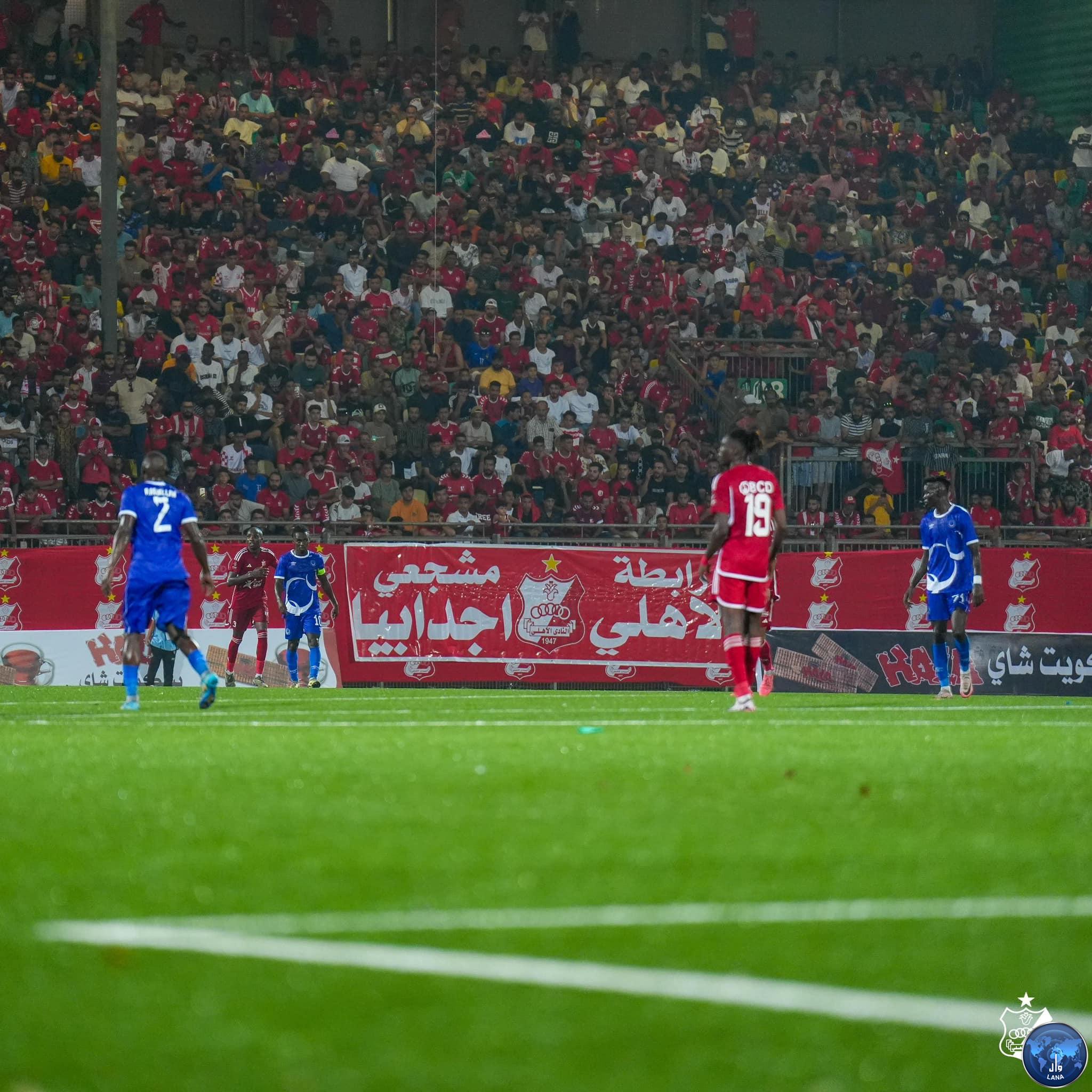الأهلي بنغازي يلعب الاحد في جوبا ضمن إياب الدور التمهيدي لأبطال افريقيا لكرة القدم مع فريق الهلال السوداني .