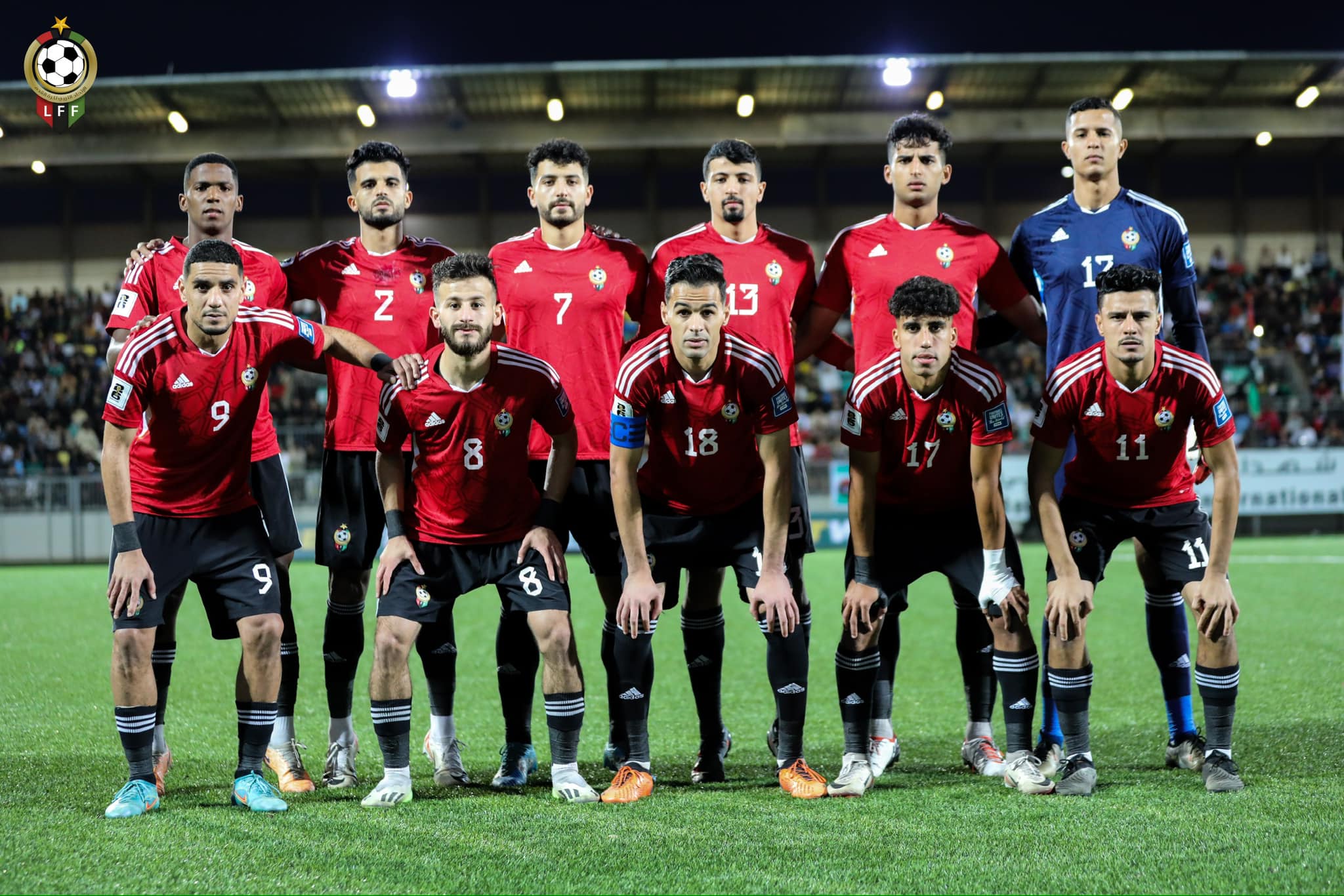 المنتخب الوطني لكرة القدم يخوض مباراة ودية أمام المنتخب البوتسواني بطرابلس .