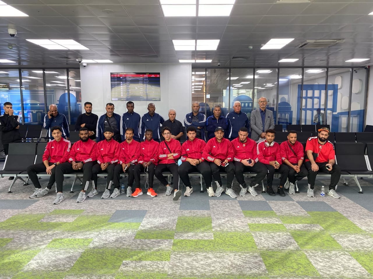 بعثة الإتحاد الرياضي العسكري تغادر ليبيا للمشاركة في دورة الالعاب العسكرية الافريقية بابوجا . 