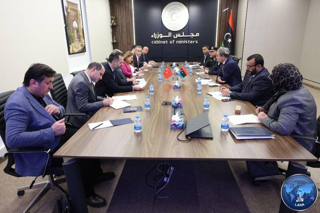 مباحثات ليبية - تركية حول بنود مذكرة التفاهم المقترحة بين وزارتي الداخلية في البلدين، الخاصة بمعالجة التحديات التي يواجهها الليبيون المقيمون في تركيا .