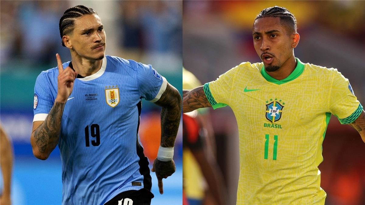 قمة الجولة 12 تصفيات أمريكا الجنوبية لكأس العالم بلقاء منتخب البرازيل مع ضيفه منتخب أوروجواي 