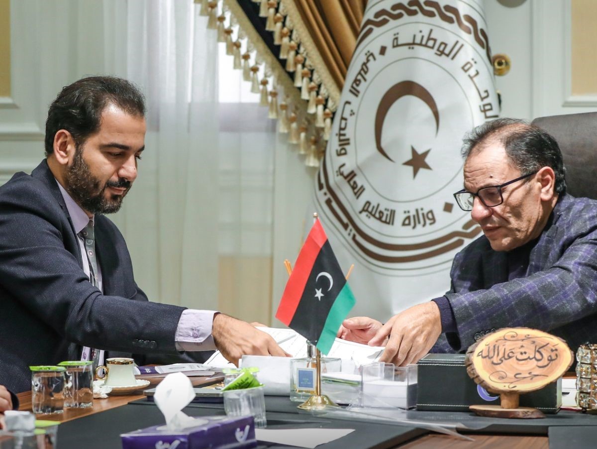 السايح يبحث مع القيب اعتماد مركز مكافحة الأمراض كمؤسسة تعليمية وتدريبية.