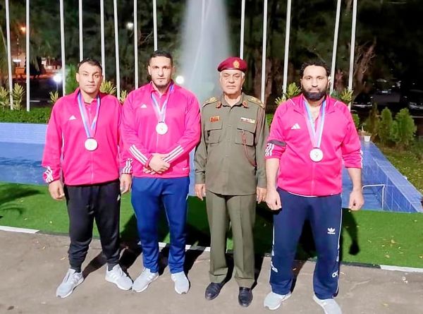 فريق الاتحاد الرياضي العسكري يشارك في دورة الألعاب العسكرية الأفريقية في نيجيريا .
