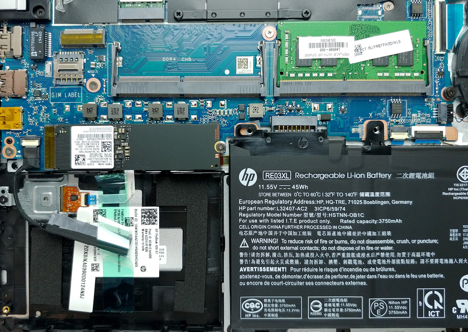 hp probook 430 g7 i7 