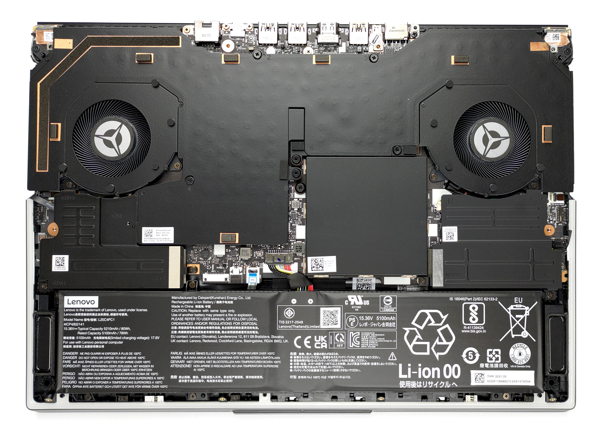 Lenovo Legion 7 16 2021 Review Vapor Chamber Is The Way To Go