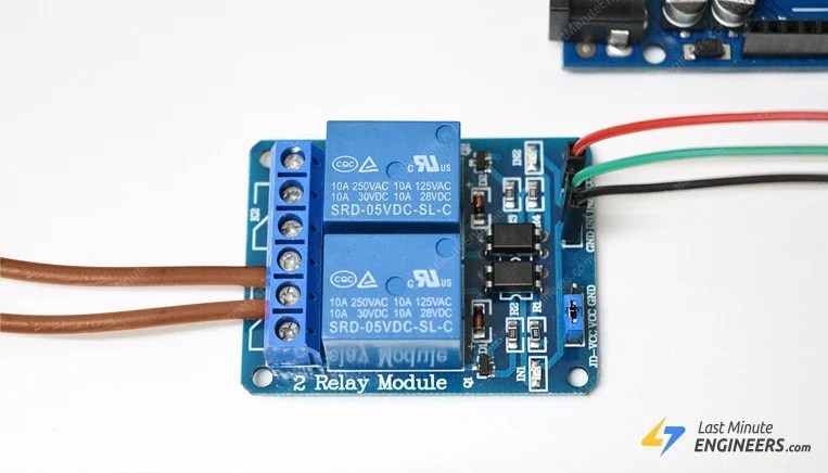 In Depth Interface Two Channel Relay Module With Arduino