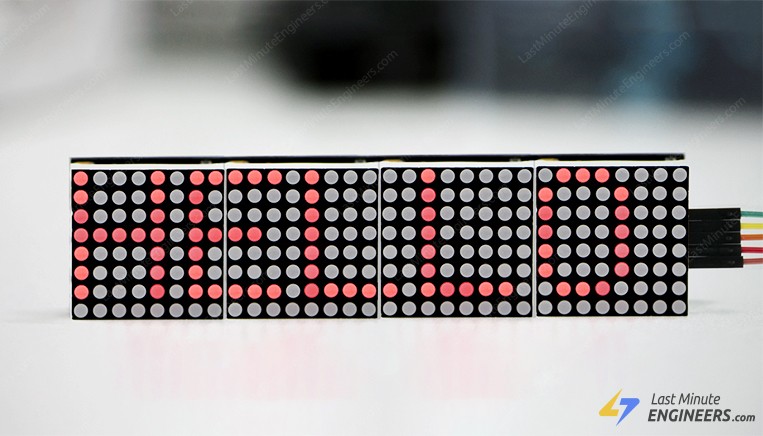In-Depth: Interfacing MAX7219 LED Dot Matrix Display with Arduino