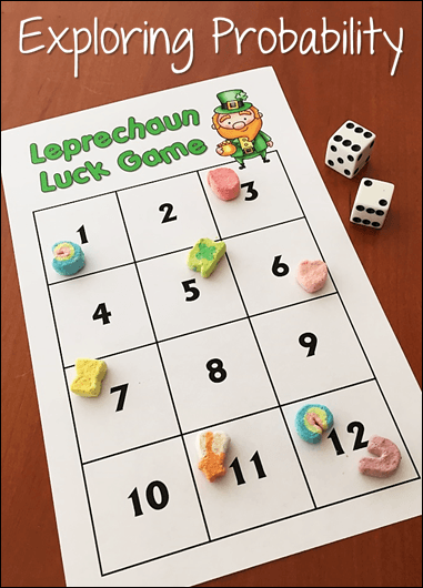 Players take it in turn to bend over and grab the cardboard box inbetween their teeth. Leprechaun Luck Free Math Game For St Patrick S Day