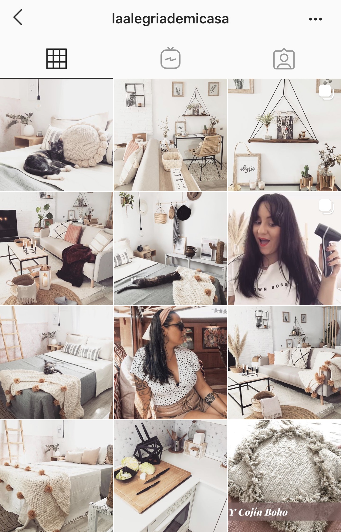 instagram @laalegriademicasa