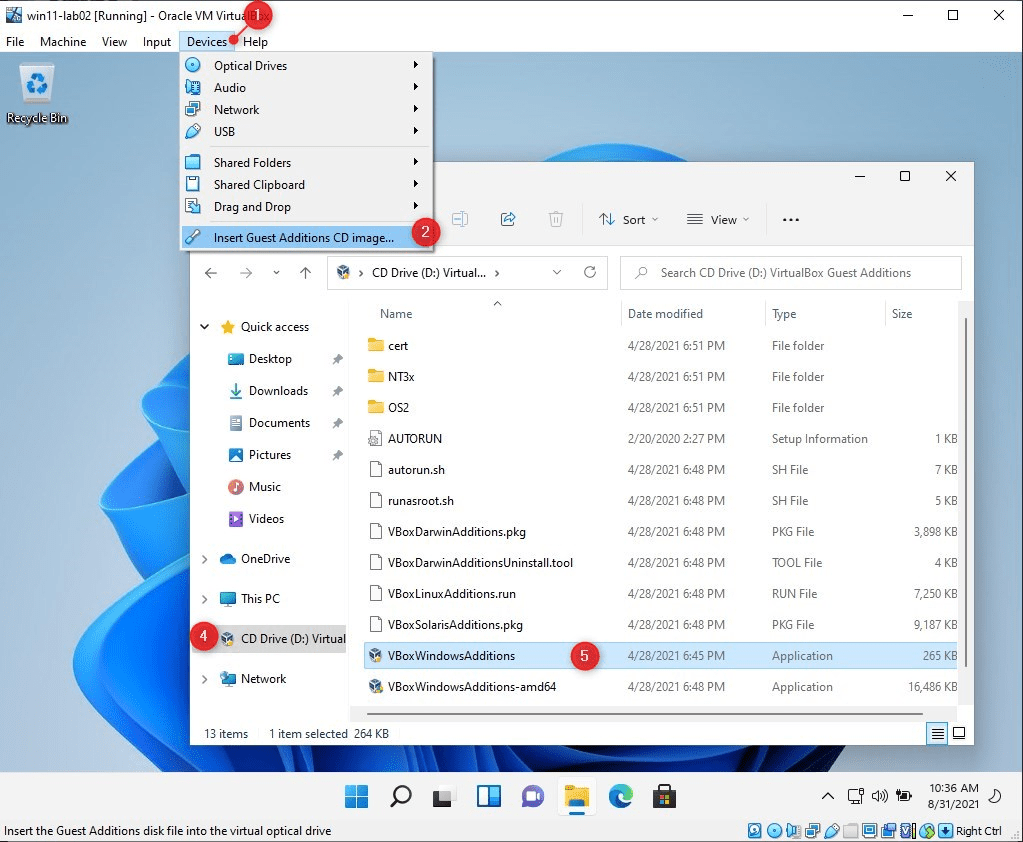 If the server is on a network with existing test machines, configure it with … How To Install Windows 11 In Virtualbox Lazyadmin