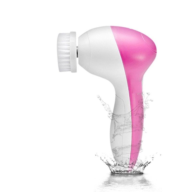 Brush attachments to clean, exfoliate, moisturize and massage. Electric Face Brush Battery Operated Life Changing Products