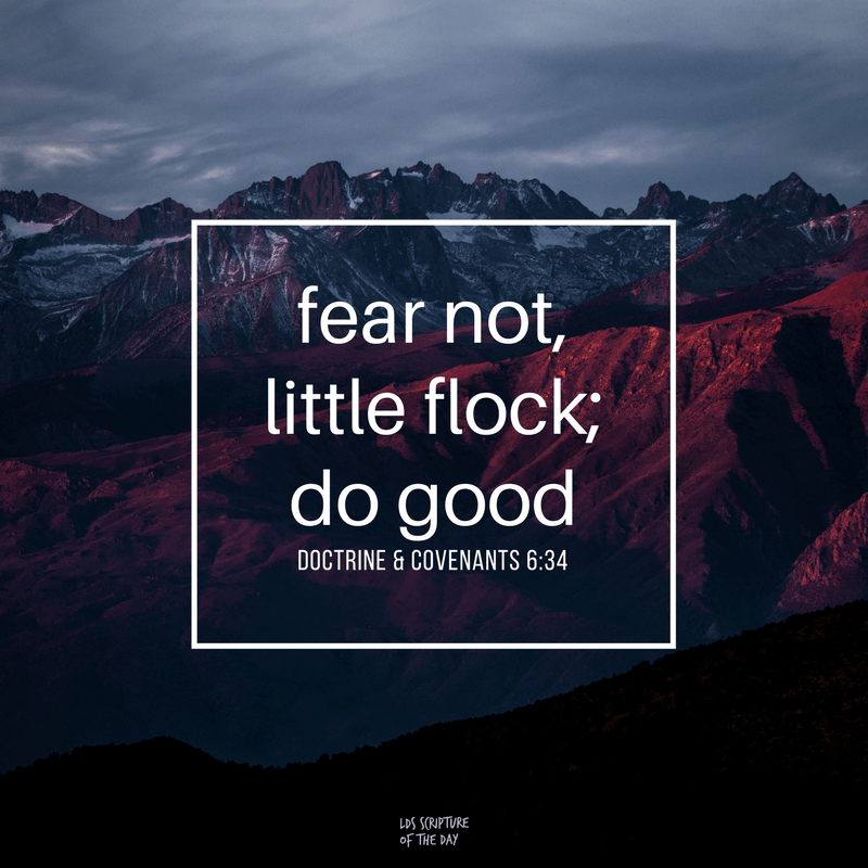 if ye are prepared ye shall not fear scripture