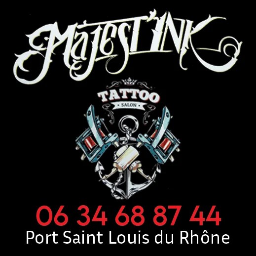 Majest'ink, Salon De Tattoo À Port Saint Louis Du Rhône - Port Saint Louis Du Rhône - Le Gabian 518_x_519_png