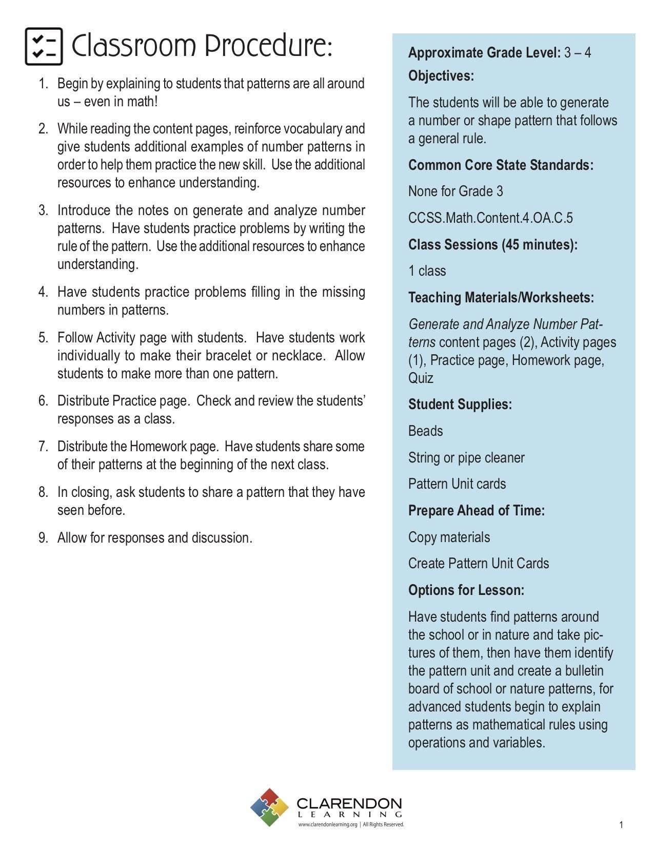 In this method we first divide the greater number by the smaller number. Generate Analyze Number Patterns Learn Bright