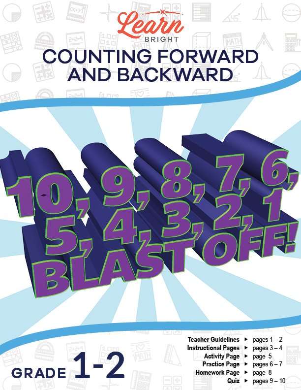 Can your kindergartener count to 20? Counting Forward And Backward Free Pdf Download Learn Bright